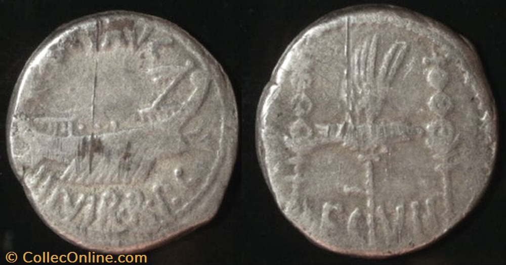 MARCUS ANTONIUS AR Denarius LEG VII coin ancient b roman republicain imperial marcus antonius ar denarius leg vii