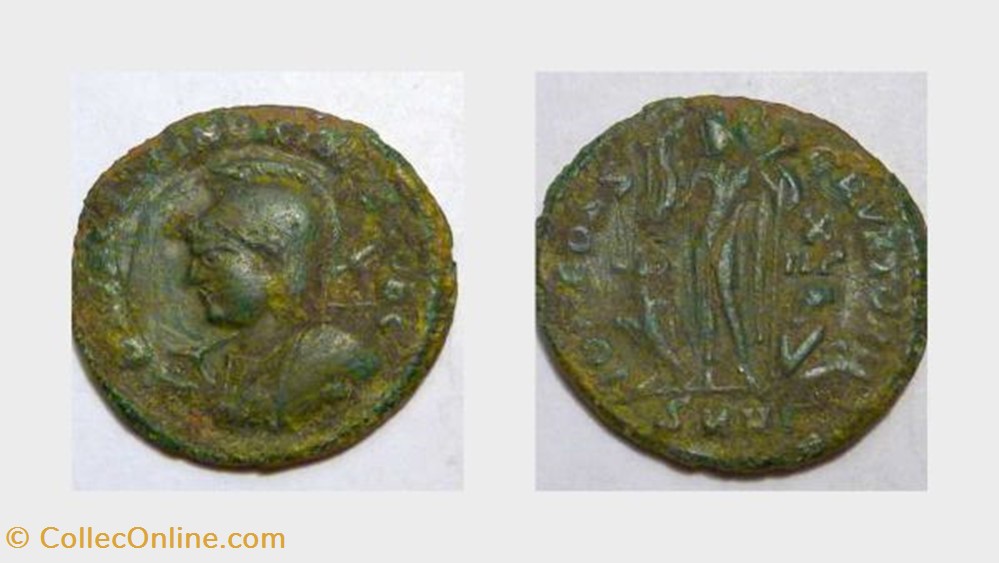 LICINIUS II AE Follis RIC VII 49, Jupiter coin ancient b to roman republicain imperial licinius ii ae follis ric vii 49 jupiter