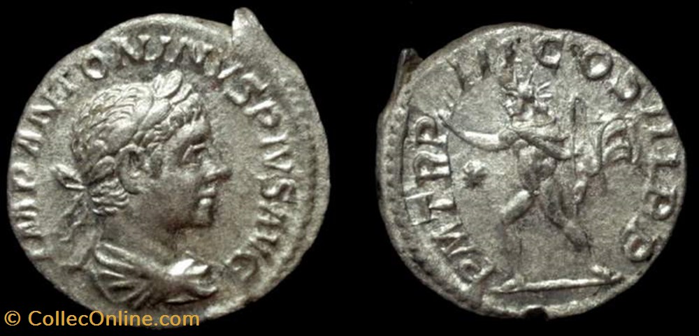 coin ancient c to roman republicain imperial elagabalus ar denarius