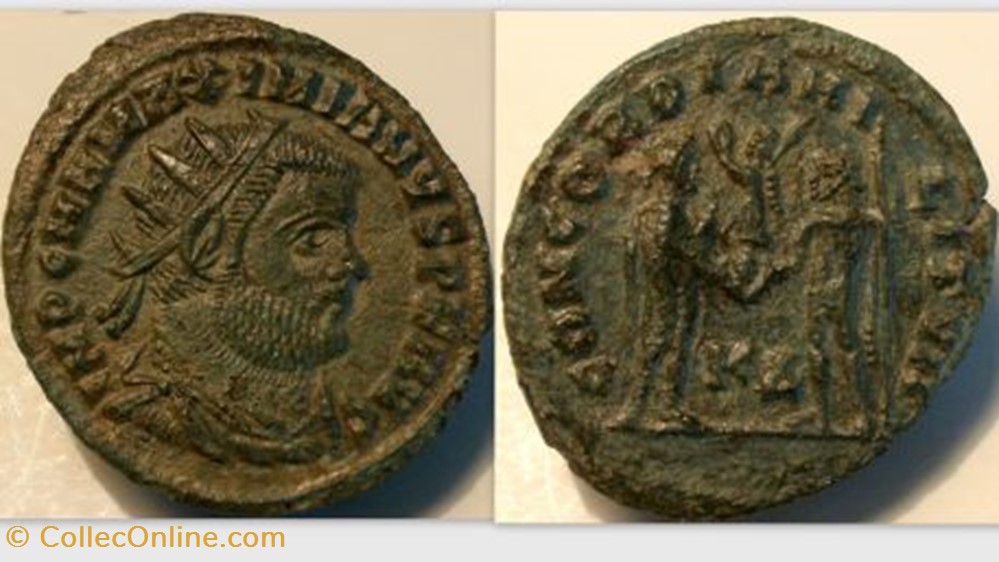MAXIMIANUS Antoninianus, RIC VI 15b,D, Concordia coin ancient roman republicain imperial maximianus antoninianus ric vi 15b d concordia