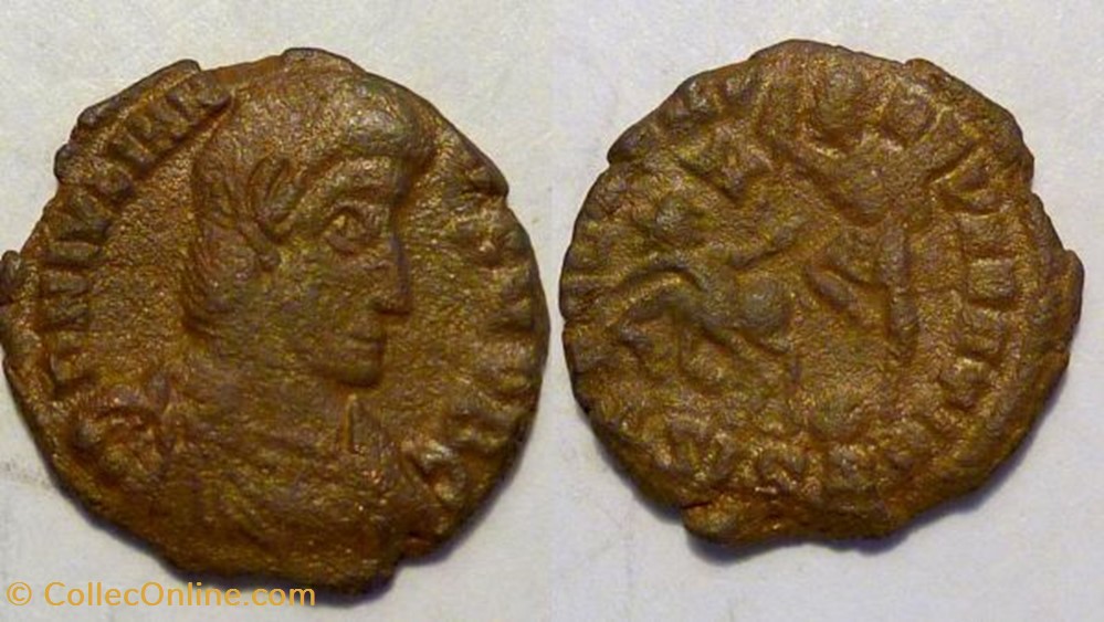 JULIAN II AE3 RIC 382, FELTEMP-REPARATIO coin ancient b to roman republicain imperial julian ii ae3 ric 382 feltemp reparatio