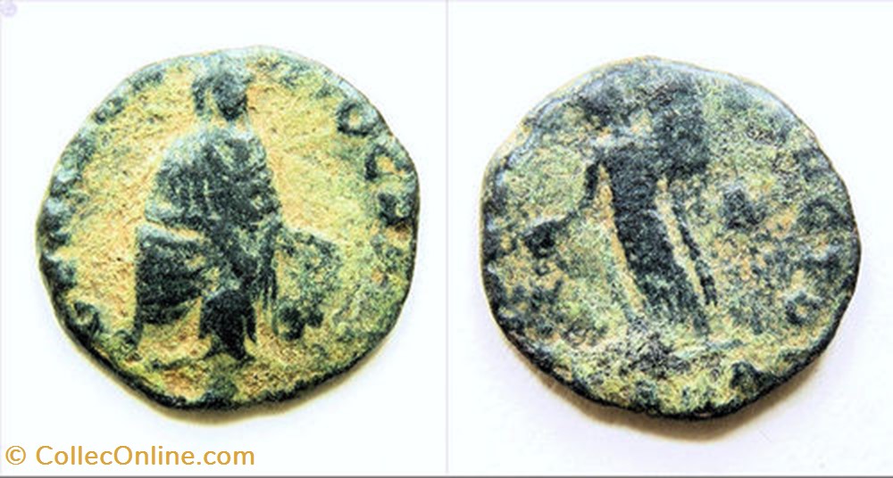 MAXIMINUS II DAIA Quarter Nummis, Van Heesch 3, A, Pagan Commemorative coin ancient b to roman republicain imperial maximinus ii daia quarter nummis van heesch 3 a pagan commemorative