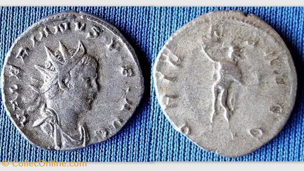 VALERIAN I Antoninianus, RIC 13, Oriens coin ancient b roman republicain imperial valerian i antoninianus ric 13 oriens