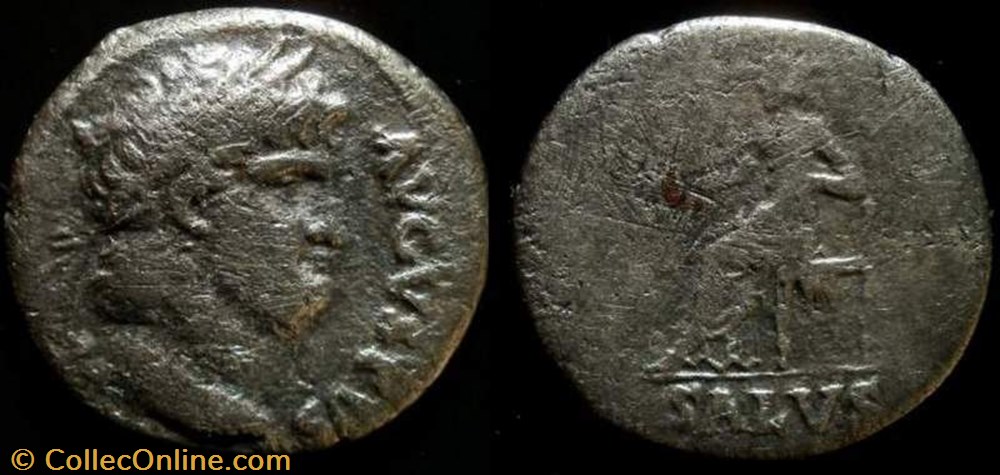 NERO AR Denarius coin ancient b c to roman republicain imperial nero ar denarius