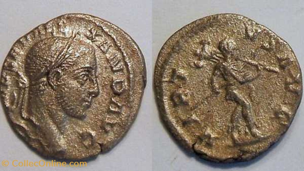 SEVERUS ALEXANDER Denarius RIC IV 224, Romulus coin ancient b to roman republicain imperial severus alexander denarius ric iv 224 romulus