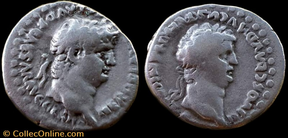 NERO AR Drachm coin ancient b to roman republicain imperial nero ar drachm
