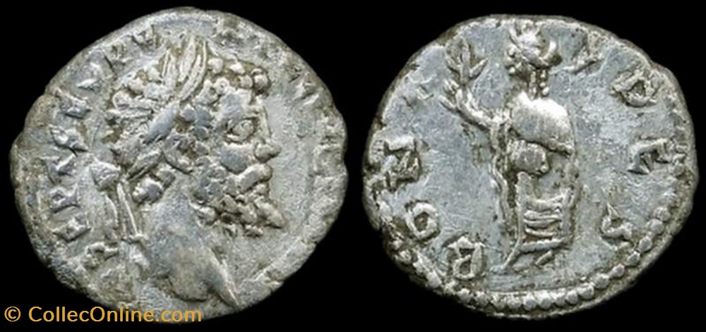 coin ancient b c to roman republicain imperial septimius severus ar denarius