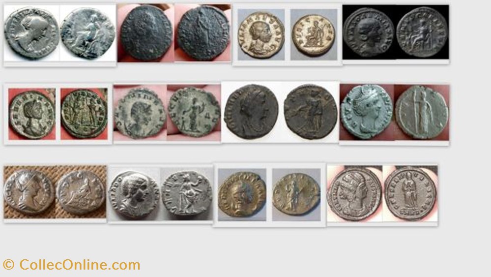 The Ladies of Rome coin ancient b c to roman republicain imperial the ladies of rome