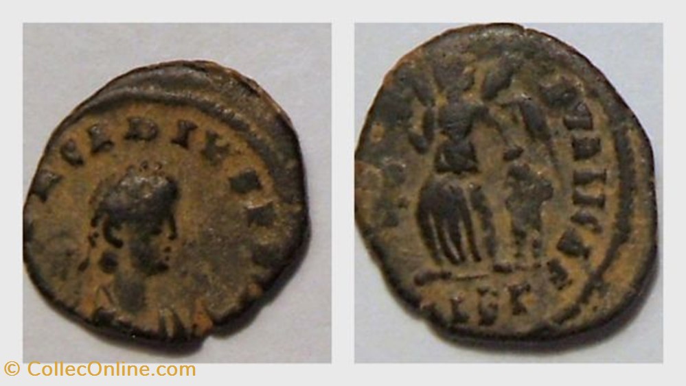 ARCADIUS AE4 RIC IX 20c(1), Victory coin ancient b roman republicain imperial arcadius ae4 ric ix 20c 1 victory