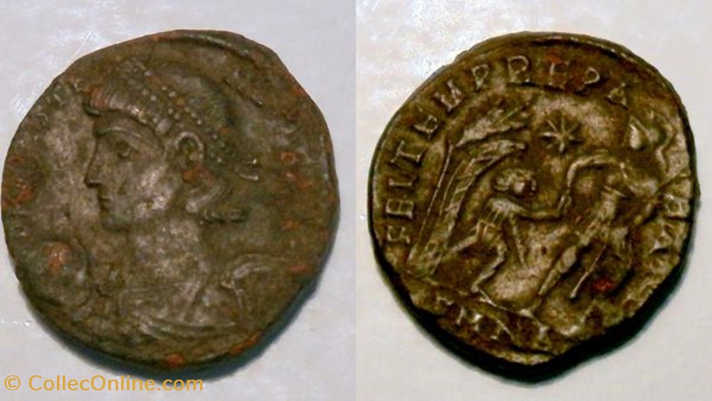 CONSTANS AE Centenionalis RIC VIII 72, FELTEMP REPARATIO coin ancient b to roman republicain imperial constans ae centenionalis ric viii 72 feltemp reparatio