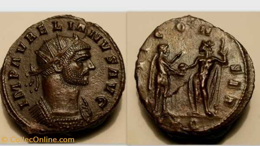 AURELIAN Antoninianus RIC V 225, coin ancient b roman republicain imperial aurelian antoninianus ric v 225