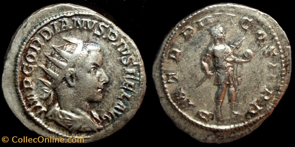 GORDIAN III AR Antoninianus coin ancient b c roman republicain imperial gordian iii ar antoninianus