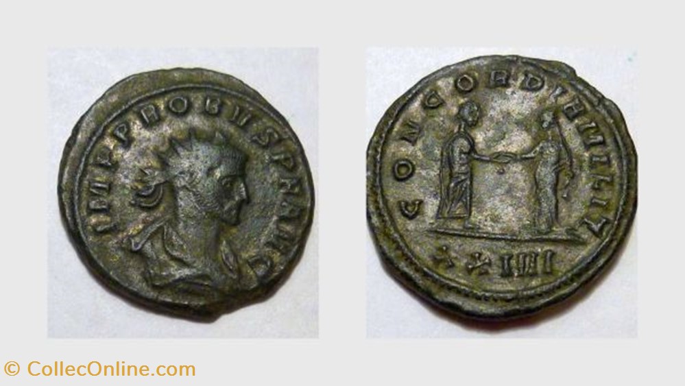 PROBUS Antoninianus, RIC V 666, Victory coin ancient roman republicain imperial probus antoninianus ric v 666 victory