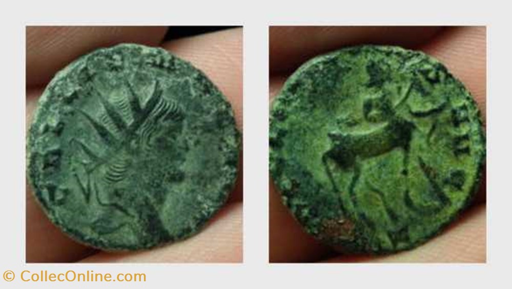 GALLIENUS Antoninianus, RIC 163, Centaur coin ancient b roman republicain imperial gallienus antoninianus ric 163 centaur