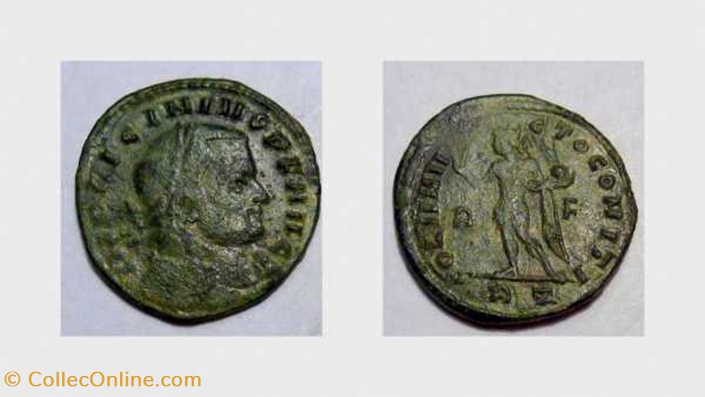LICINIUS I AE Follis RIC 29, Sol coin ancient b to roman republicain imperial licinius i ae follis ric 29 sol