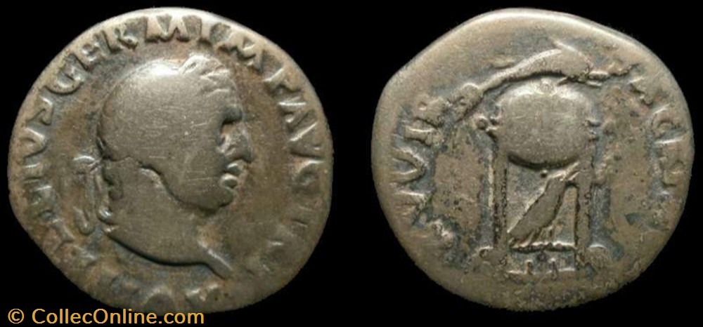VITELLIUS AR Denarius coin ancient b c to roman republicain imperial vitellius ar denarius