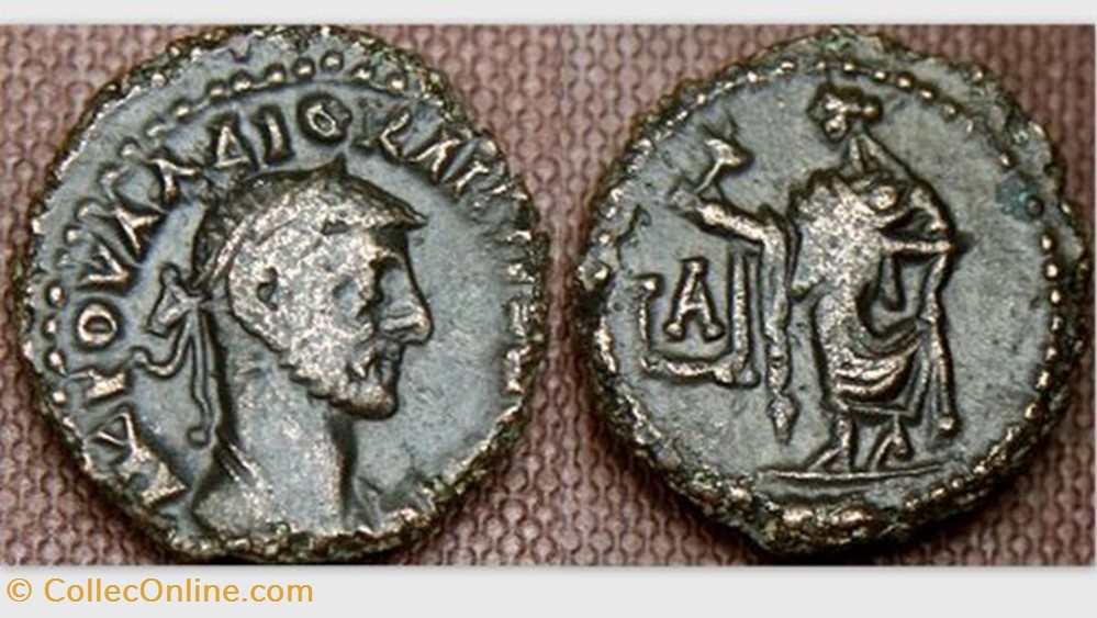 DIOCLETIAN Tetradrachm Milne 4750, Elpis coin ancient b to roman republicain imperial diocletian tetradrachm milne 4750 elpis