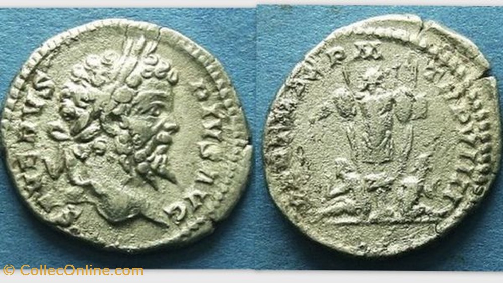 SEPTIMIUS SEVERUS Denarius, RIC 176, Trophy of Arms coin ancient b to roman republicain imperial septimius severus denarius ric 176 trophy of arms