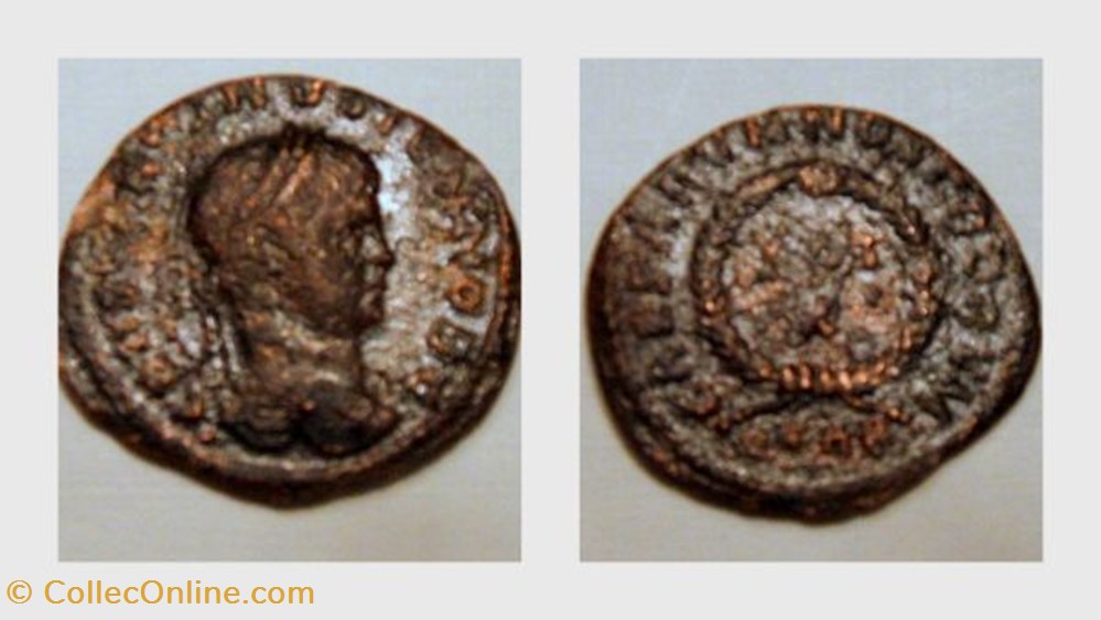 CONSTANTINE II AE3 Follis RIC VII 255, Vota coin ancient b to roman republicain imperial constantine ii ae3 follis ric vii 255 vota