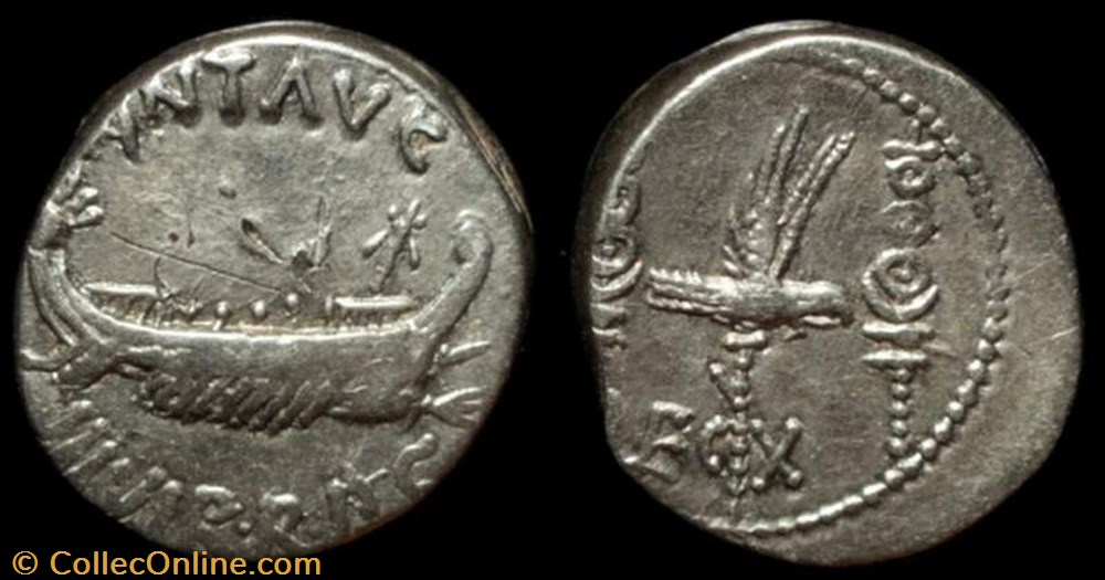 MARCUS ANTONIUS AR Denarius LEG X coin ancient b roman republicain imperial marcus antonius ar denarius leg x