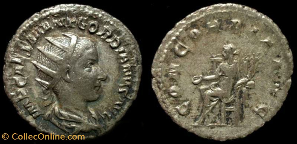 GORDIAN III AR Antoninianus coin ancient b c roman republicain imperial gordian iii ar antoninianus