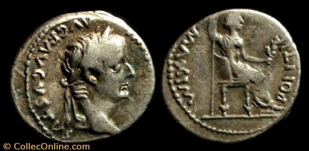 TIBERIUS AR Denarius coin ancient c to roman republicain imperial tiberius ar denarius