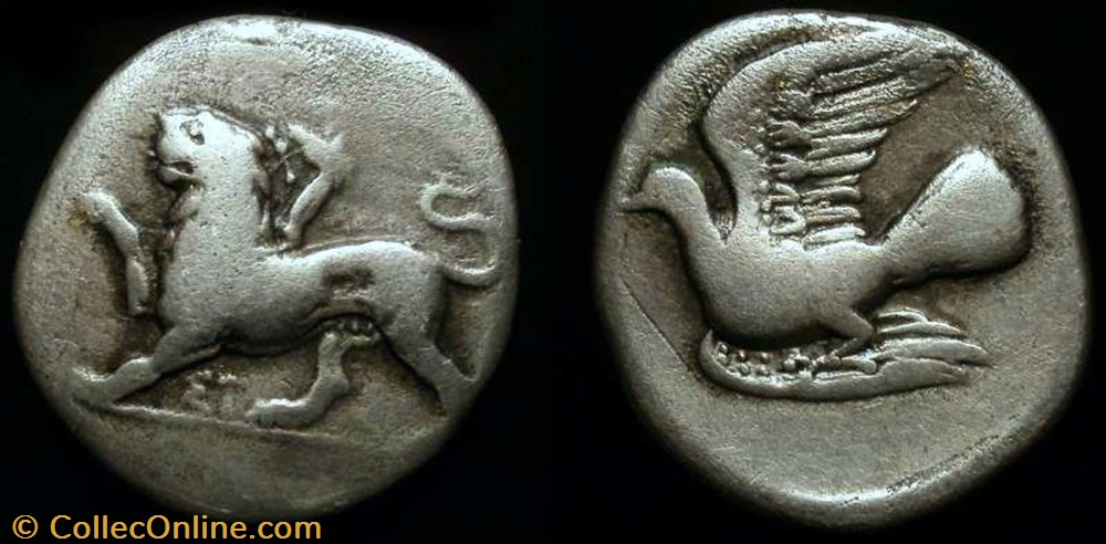coin ancient b to greek sikyonia sikyon ar hemidrachm