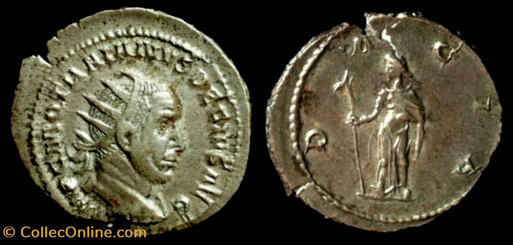 TRAJAN DECIUS AR Antoninianus coin ancient b roman republicain imperial trajan decius ar antoninianus