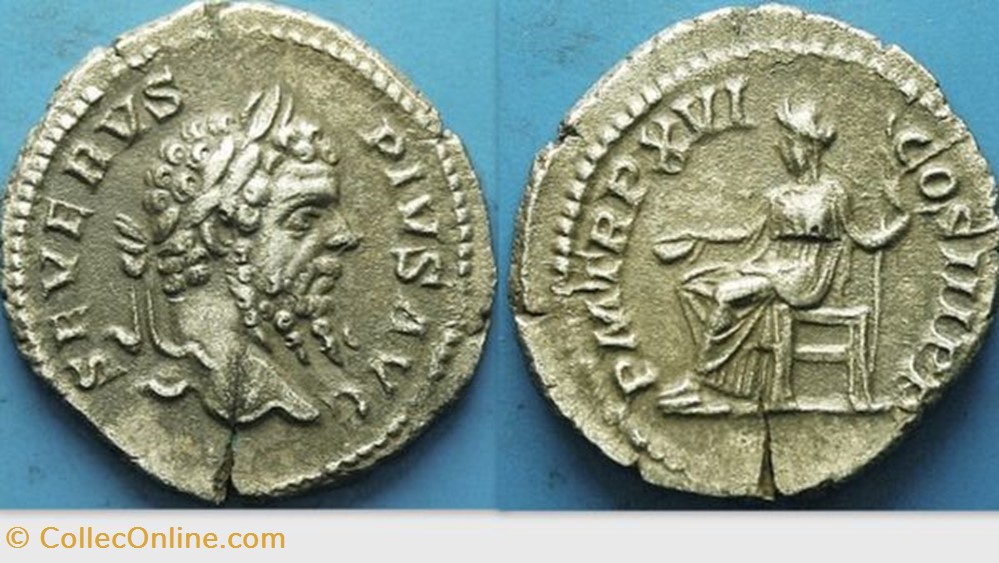 SEPTIMIUS SEVERUS Denarius RIC 218, Concordia coin ancient b to roman republicain imperial septimius severus denarius ric 218 concordia