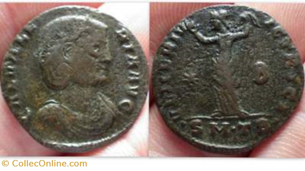 coin ancient to roman republicain imperial galeria valeria ae follis ric 36b venus