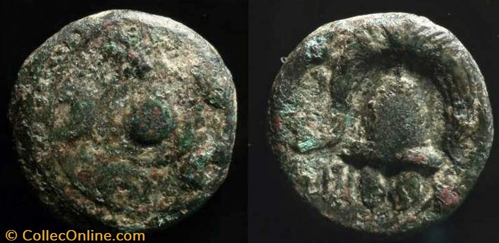MACEDONIAN KINGDOM AE16 coin ancient b to greek macedonian kingdom ae16