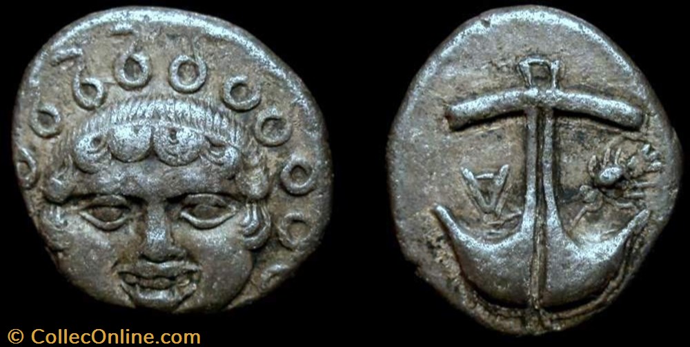 APOLLONIA PONTICA AR Drachm coin ancient b to greek apollonia pontica ar drachm