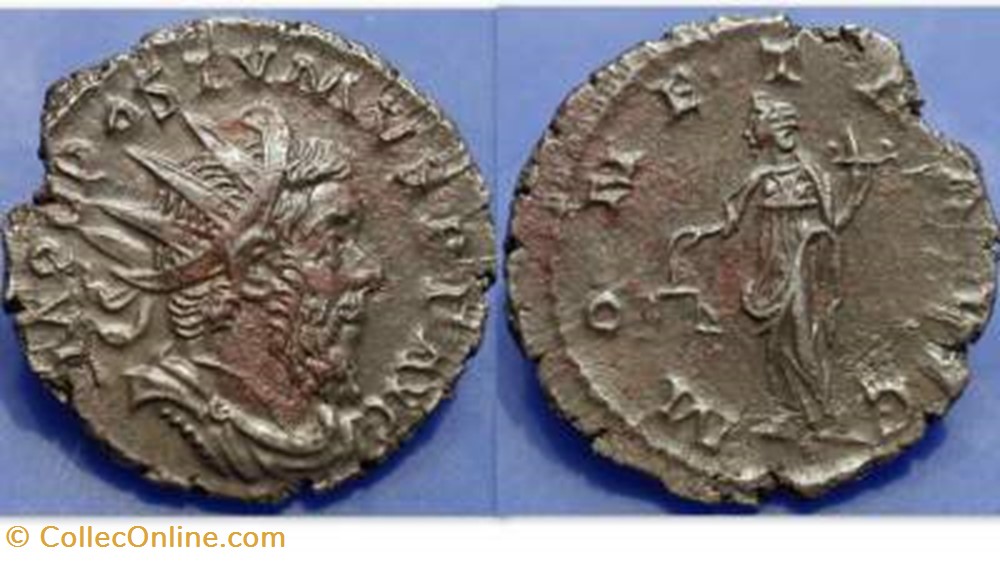 POSTUMUS Antoninianus RIC 75, Moneta coin ancient b roman republicain imperial postumus antoninianus ric 75 moneta