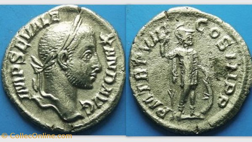 SEVERUS ALEXANDER Denarius, RIC 83, Mars coin ancient b to roman republicain imperial severus alexander denarius ric 83 mars