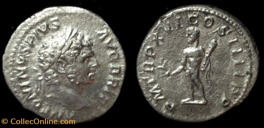 CARACALLA AR Denarius coin ancient b to roman republicain imperial caracalla ar denarius