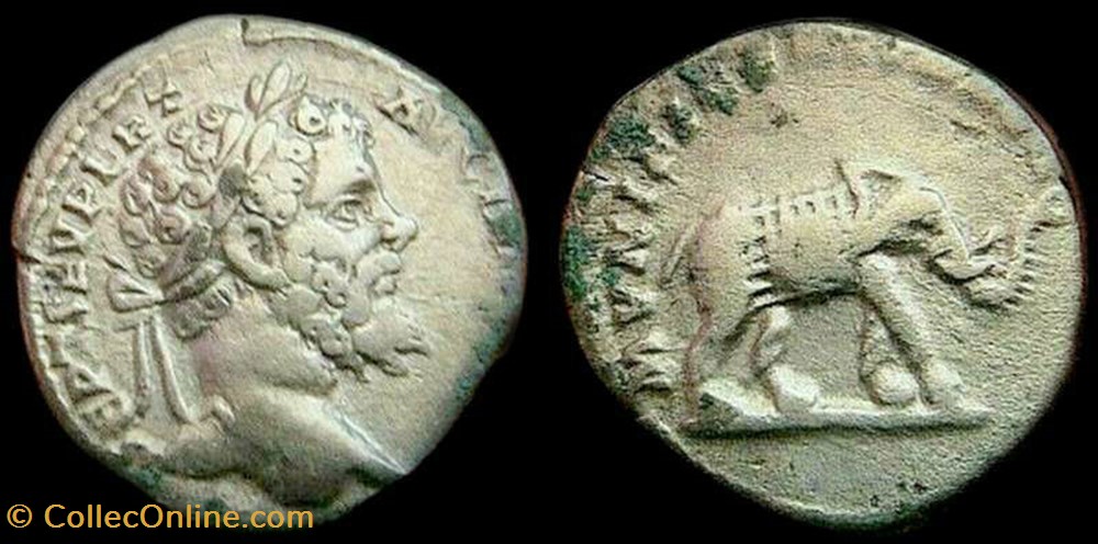 SEPTIMIUS SEVERUS AR Denarius coin ancient b c to roman republicain imperial septimius severus ar denarius