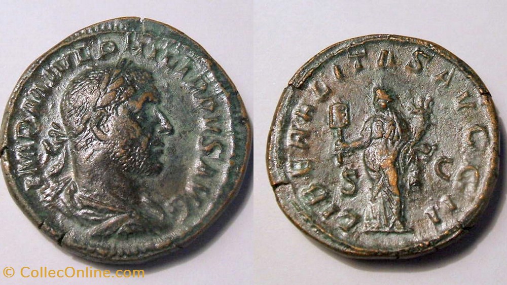 PHILIP I Sestertius, RIC 180a, Liberalitas coin ancient to roman republicain imperial philip i sestertius ric 180a liberalitas