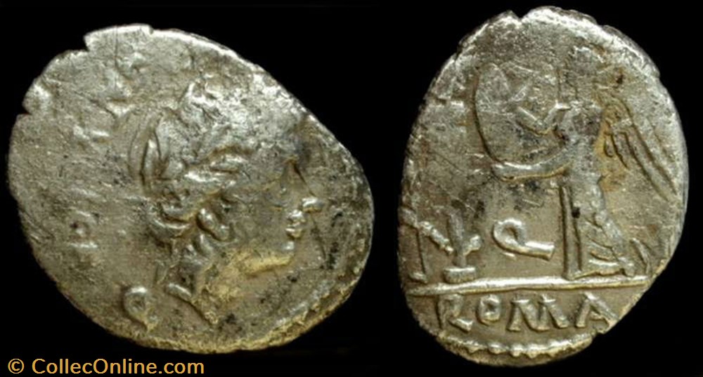 coin ancient to republicain imperial c egnatuleius roman republic gens egnatuleius ar quinarius
