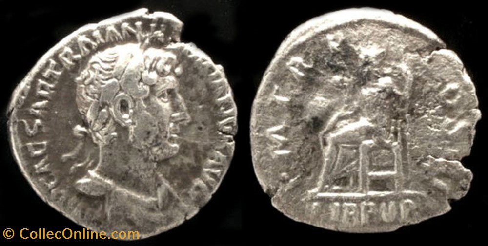 HADRIAN AR Denarius coin ancient b c to roman republicain imperial hadrian ar denarius