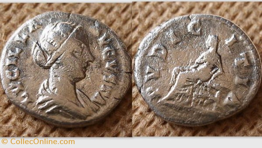 LUCILLA Denarius RIC 781, Pudicitia coin ancient b to roman republicain imperial lucilla denarius ric 781 pudicitia