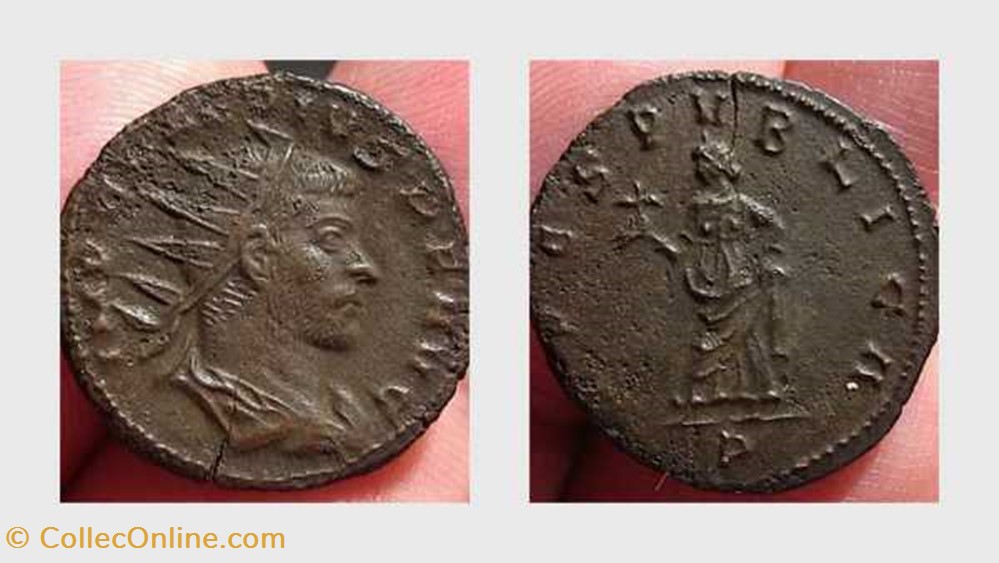 CLAUDIUS II (Gothicus) Antoninianus RIC 168, Spes coin ancient b roman republicain imperial claudius ii gothicus antoninianus ric 168 spes