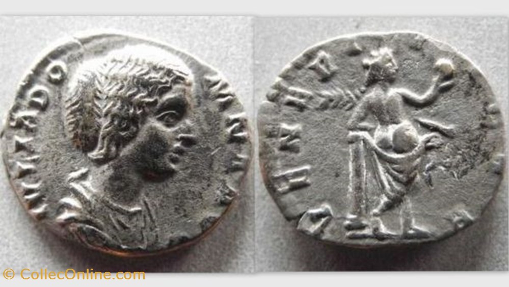 JULIA DOMNA Denarius RIC 536, Venus coin ancient b to roman republicain imperial julia domna denarius ric 536 venus
