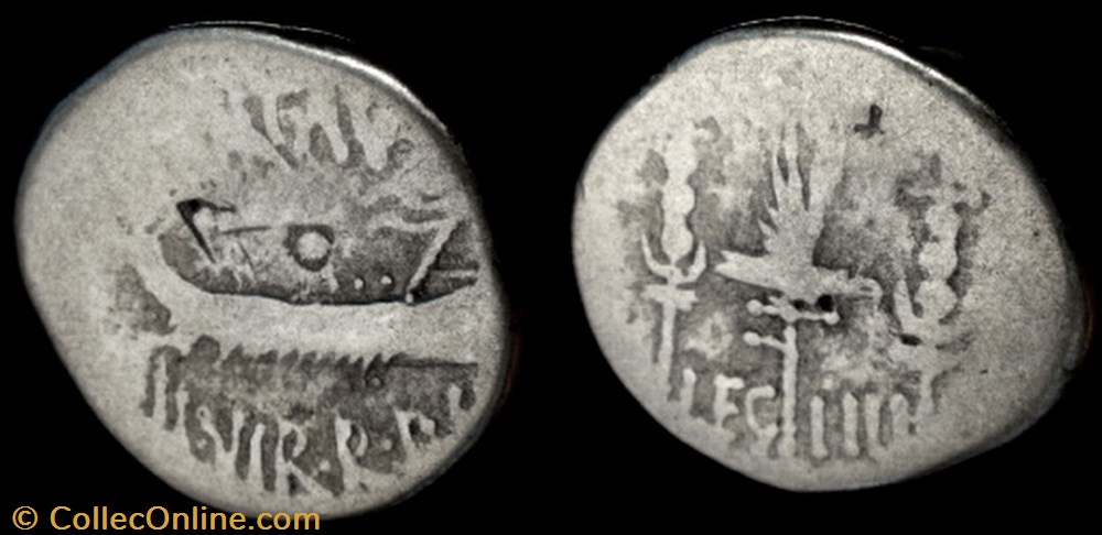 MARCUS ANTONIUS AR Denarius LEG IIII coin ancient b roman republicain imperial marcus antonius ar denarius leg iiii