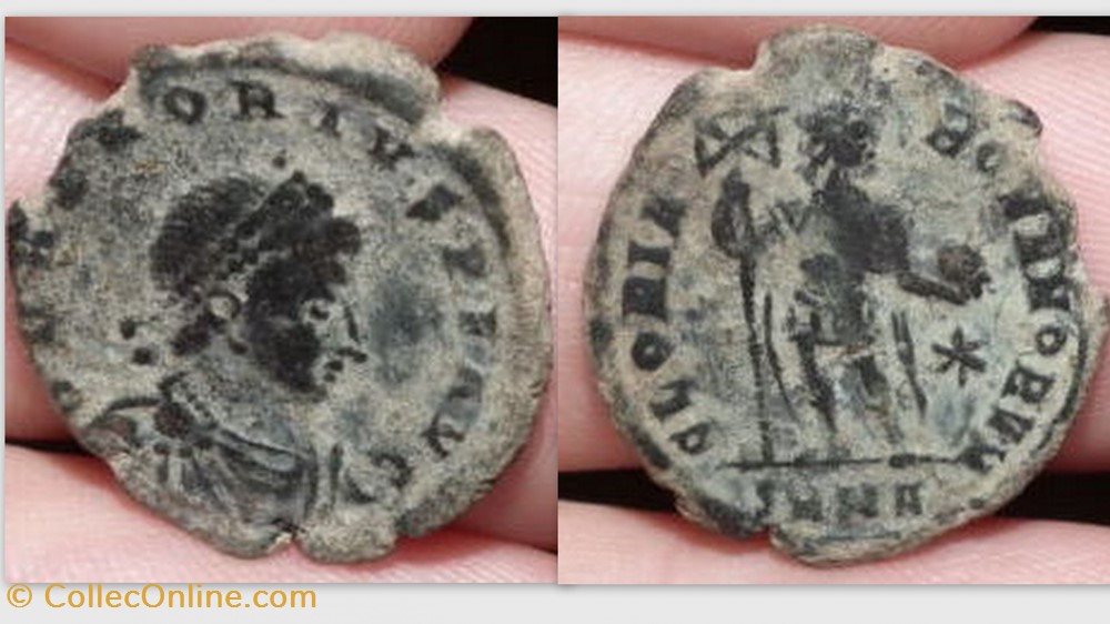 HONORIUS AE2 RIC ?, GLORIA ROMANORVM coin ancient b to republicain imperial honorius ae2 ric gloria romanorvm