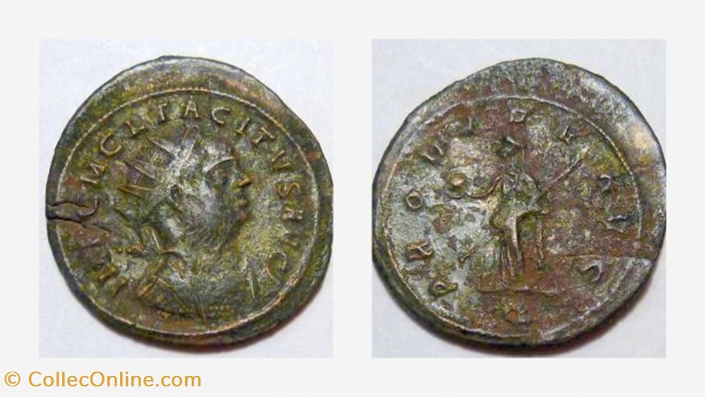 TACITUS Antoninianus RIC 152f, Providentia coin ancient b roman republicain imperial tacitus antoninianus ric 152f providentia