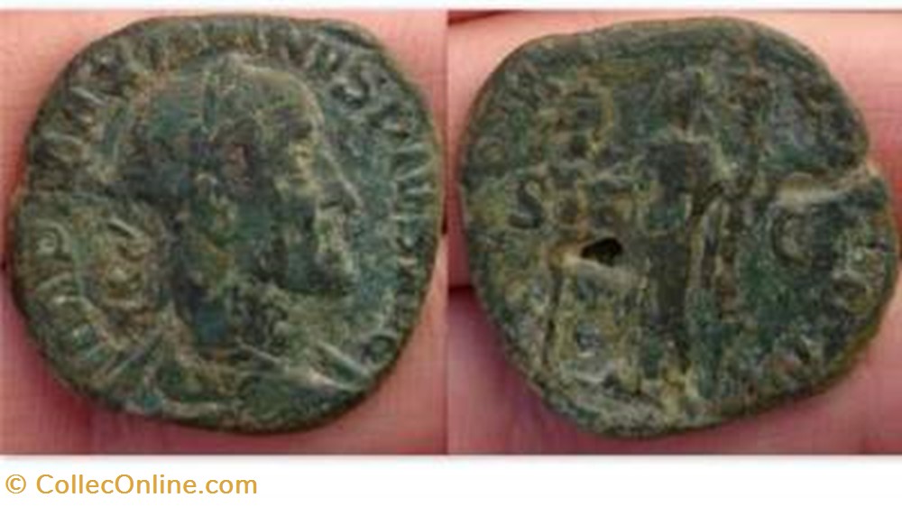 MAXIMINUS I Sestertius, RIC 43, Fides coin ancient b to roman republicain imperial maximinus i sestertius ric 43 fides