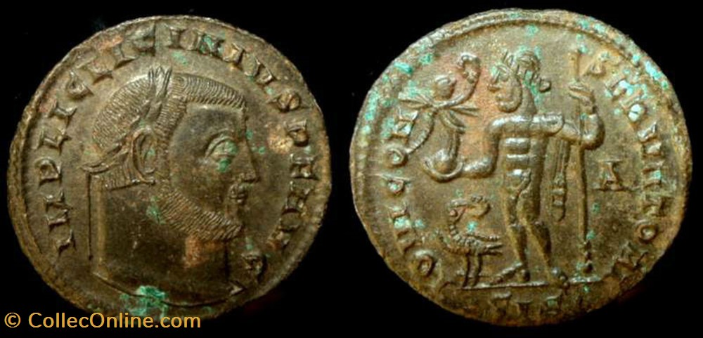 coin ancient b to roman republicain imperial licinius i ae3 follis
