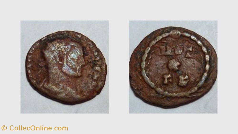 CONSTANTIUS I CHLORUS, AE Fraction RIC VI 35a, Vota coin ancient b to roman republicain imperial constantius i chlorus ae fraction ric vi 35a vota