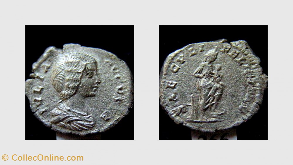 JULIA DOMNA Denarius RIC 577, Isis coin ancient b to roman republicain imperial julia domna denarius ric 577 isis
