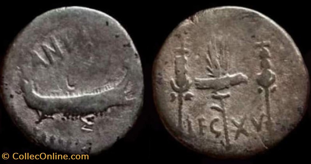 coin ancient b roman republicain imperial marcus antonius ar denarius